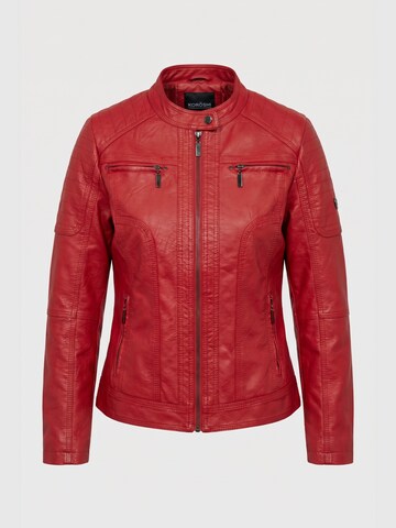 KOROSHI Between-Season Jacket in Red: front