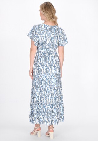 Usha - Vestido em azul