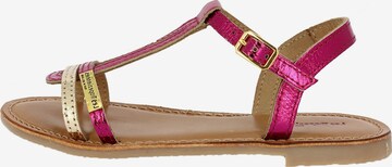 Les Tropéziennes - Sandalias en rosa: frente