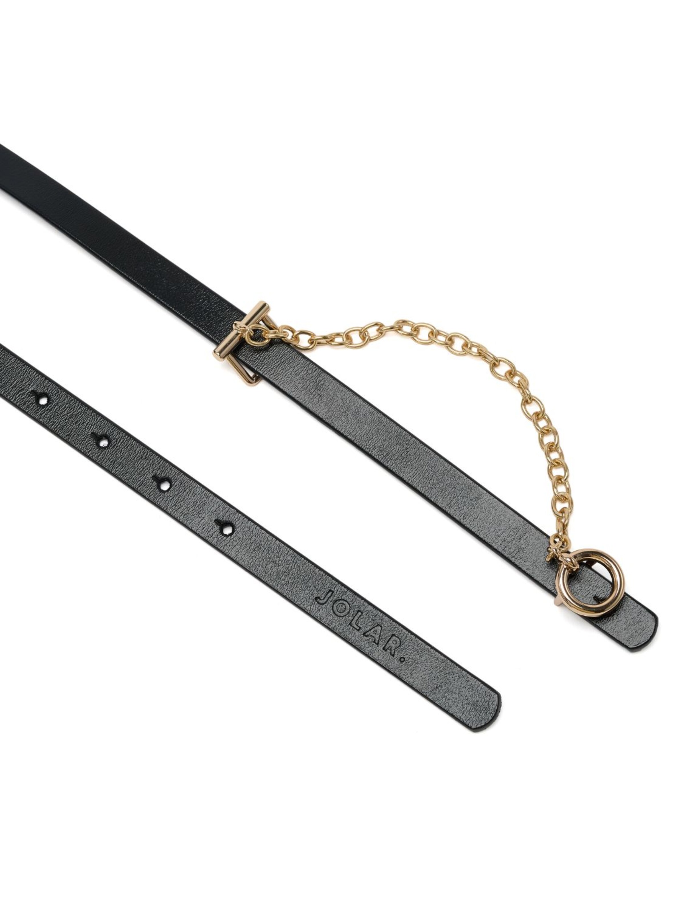 jolar Belt 'NATURAL' in Black