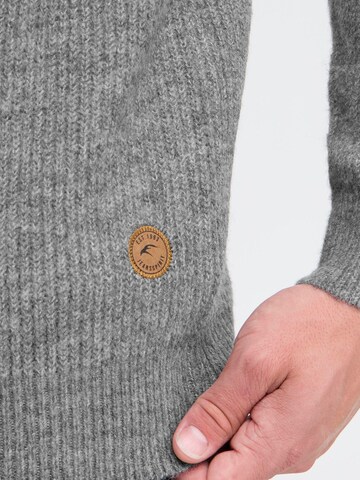 INDICODE JEANS Knit cardigan ' IDBratram ' in Grey