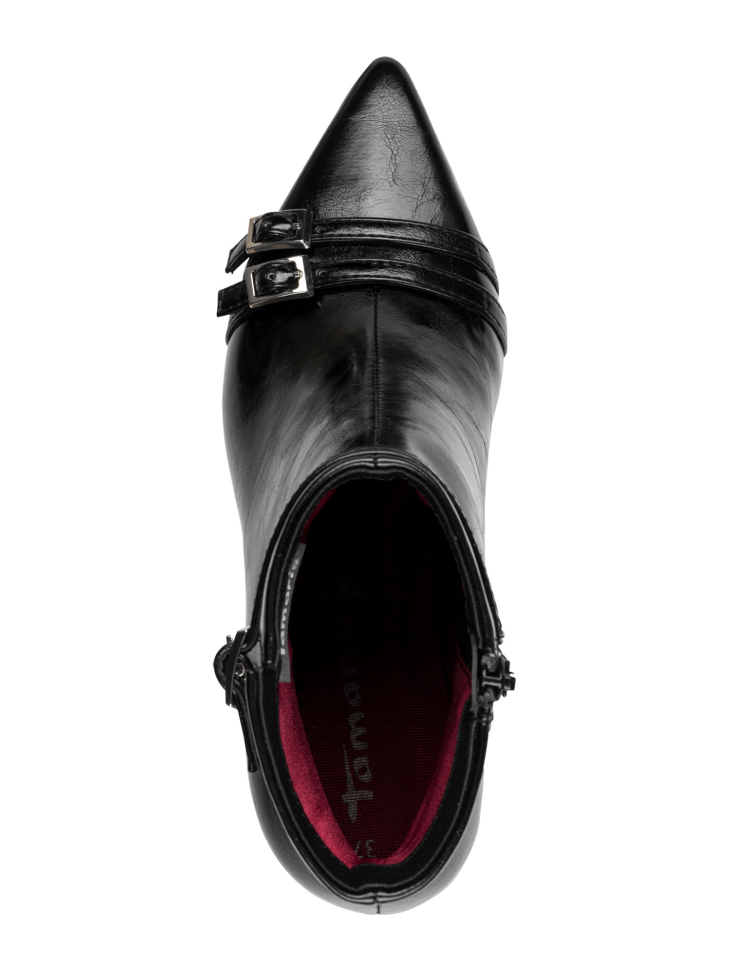 Tamaris Rövid szárú csizmák - fekete