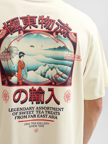 JACK & JONES - Camiseta 'JORSoutheast Gallery' en blanco