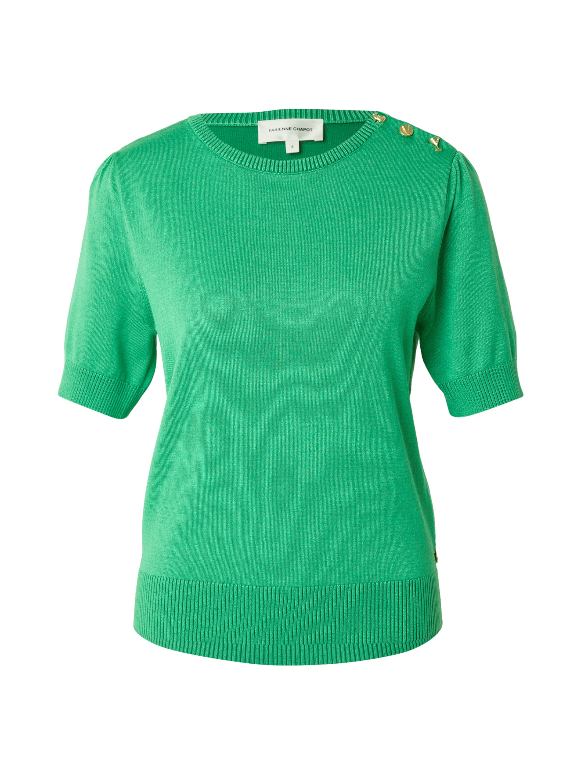 Fabienne Chapot Tröja 'Philou' i grön: framsida