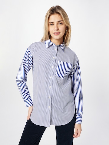 Lauren Ralph Lauren Blouse 'BRAWLEY' in Blauw: voorkant