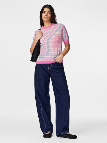 PIECES Trui 'PCDiana' in Roze