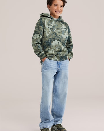 Felpa di WE Fashion in verde