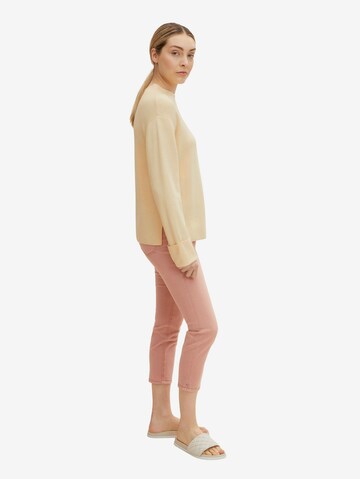 TOM TAILOR Skinny Jeans 'Alexa' in Oranje