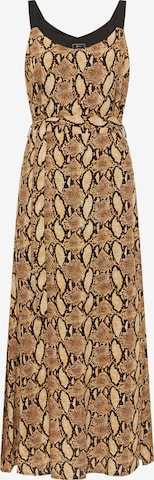 faina Dress in Beige: front