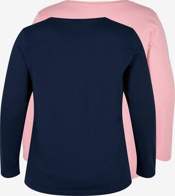 Zizzi Shirt in Blauw