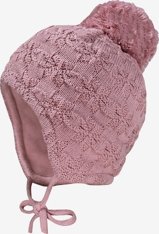 MAXIMO Beanie 'Janne' in Pink: front