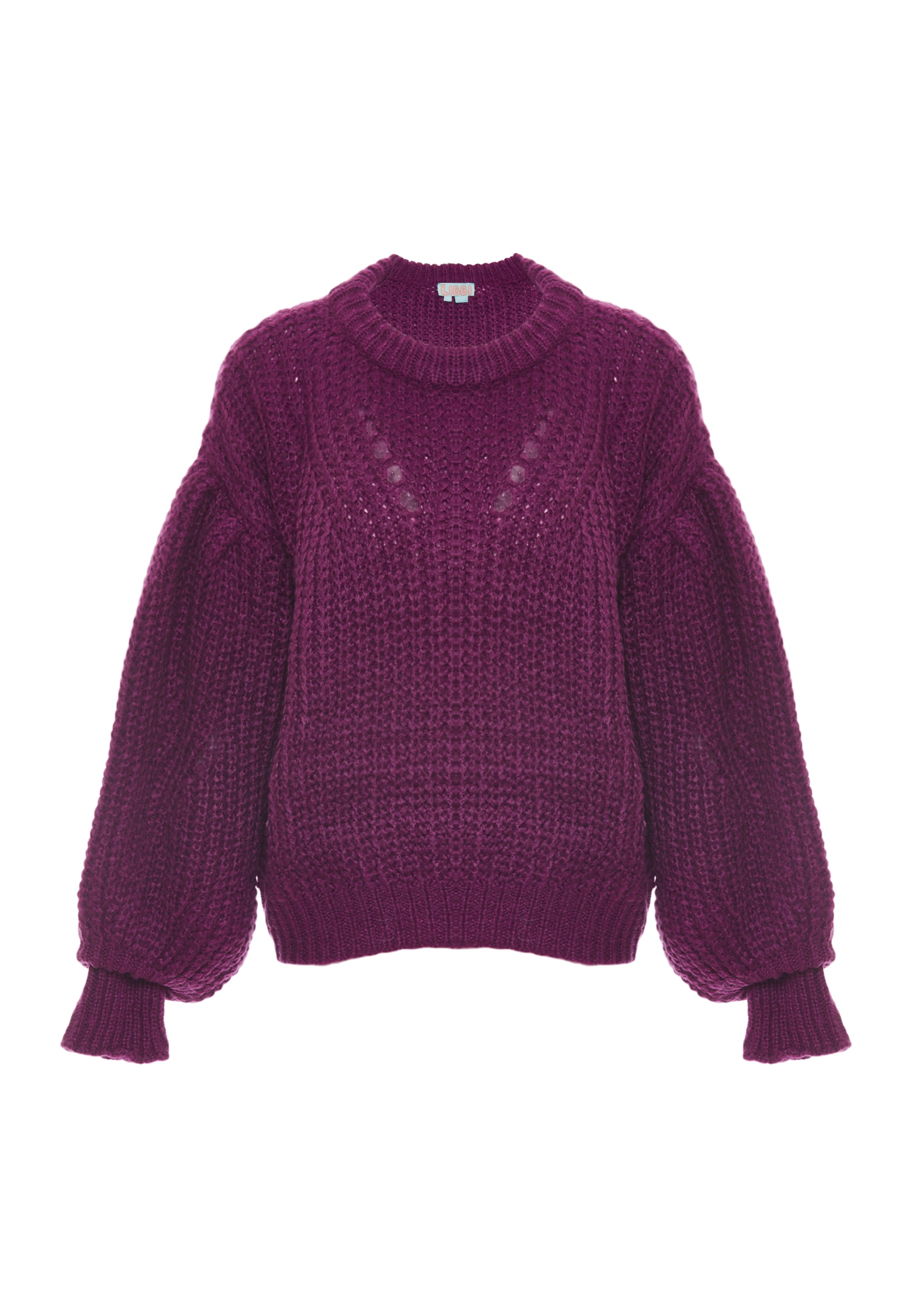 Libbi Sweater in Purple: front