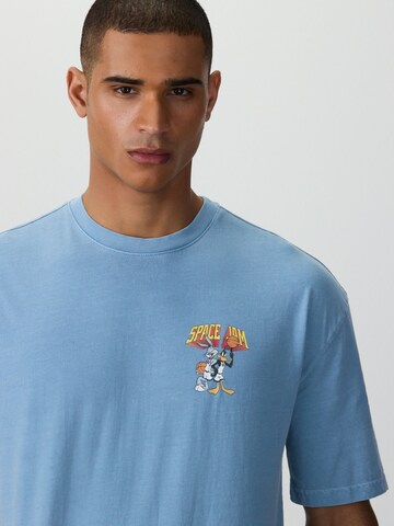 T-Shirt Next en bleu