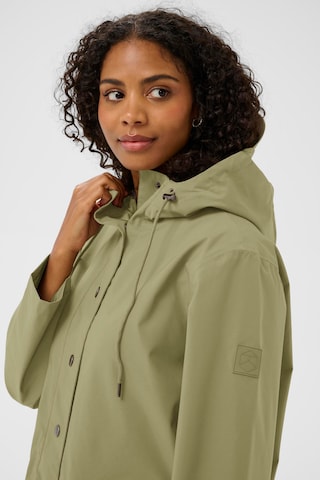 Kaffe Overgangsjakke 'Ennie Sofia' i grøn