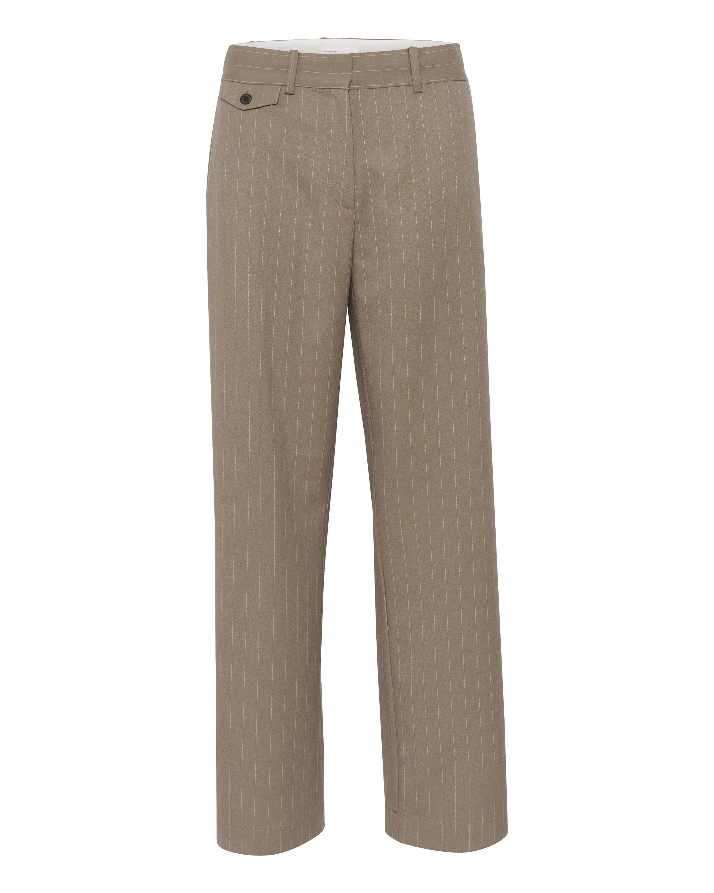 Regular Pantalon 'Milano ' KAREN BY SIMONSEN en beige : devant