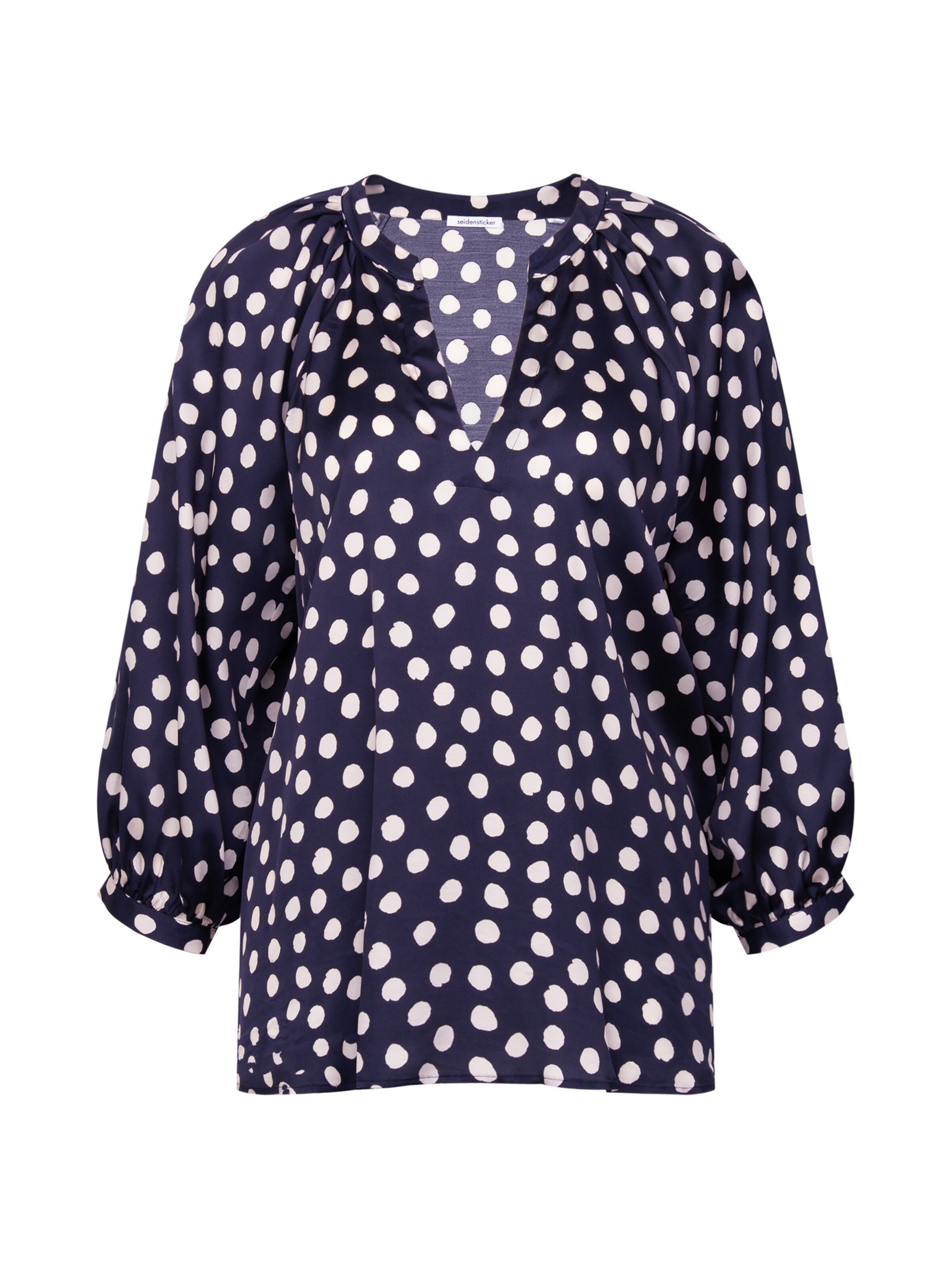 SEIDENSTICKER Tunique 'January Drop 261' en bleu marine / blanc, Vue avec produit