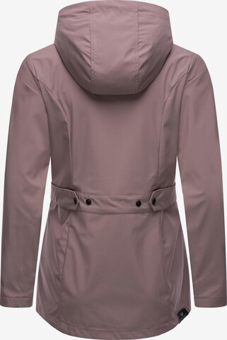 Ragwear Zunanja jakna 'Margge Shell' | vijolična barva