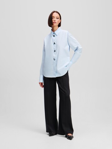 Camicia da donna di Karl Lagerfeld in blu