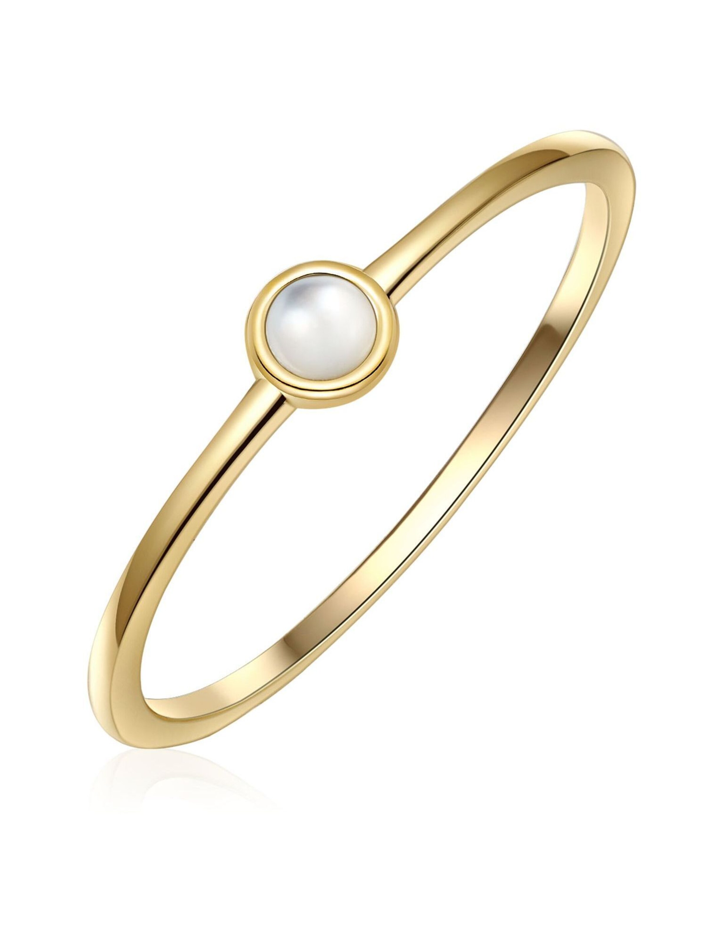 Glanzstücke München Ring in Goud: voorkant