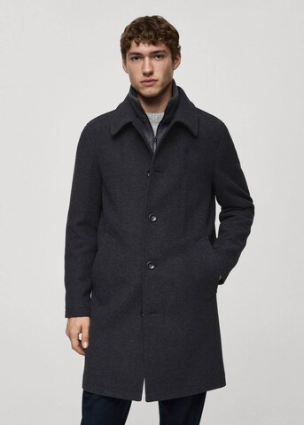MANGO MAN Between-Seasons Coat 'Riley' in Grey: front