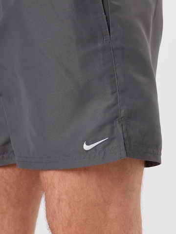 Nike Swim Regular Athletic Swim Trunks 'Essential' in Grey