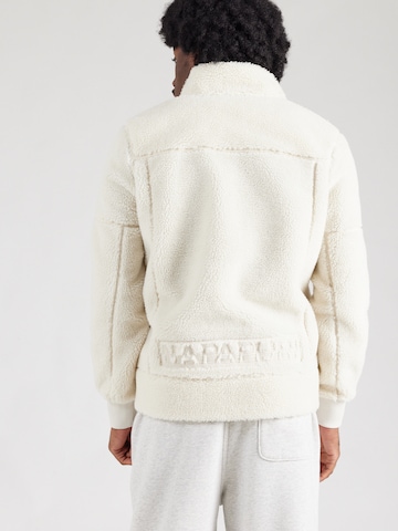 NAPAPIJRI Flisová bunda 'TARALGA' - Béžová: zadná strana