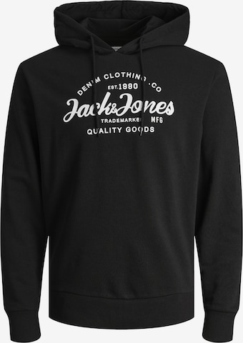 Jack & Jones Plus Sweatshirt in Black: front