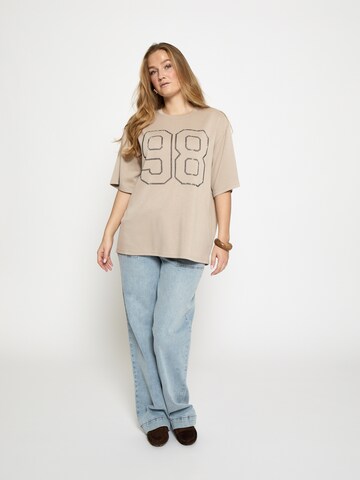 minus - Top 'Malaou' en gris