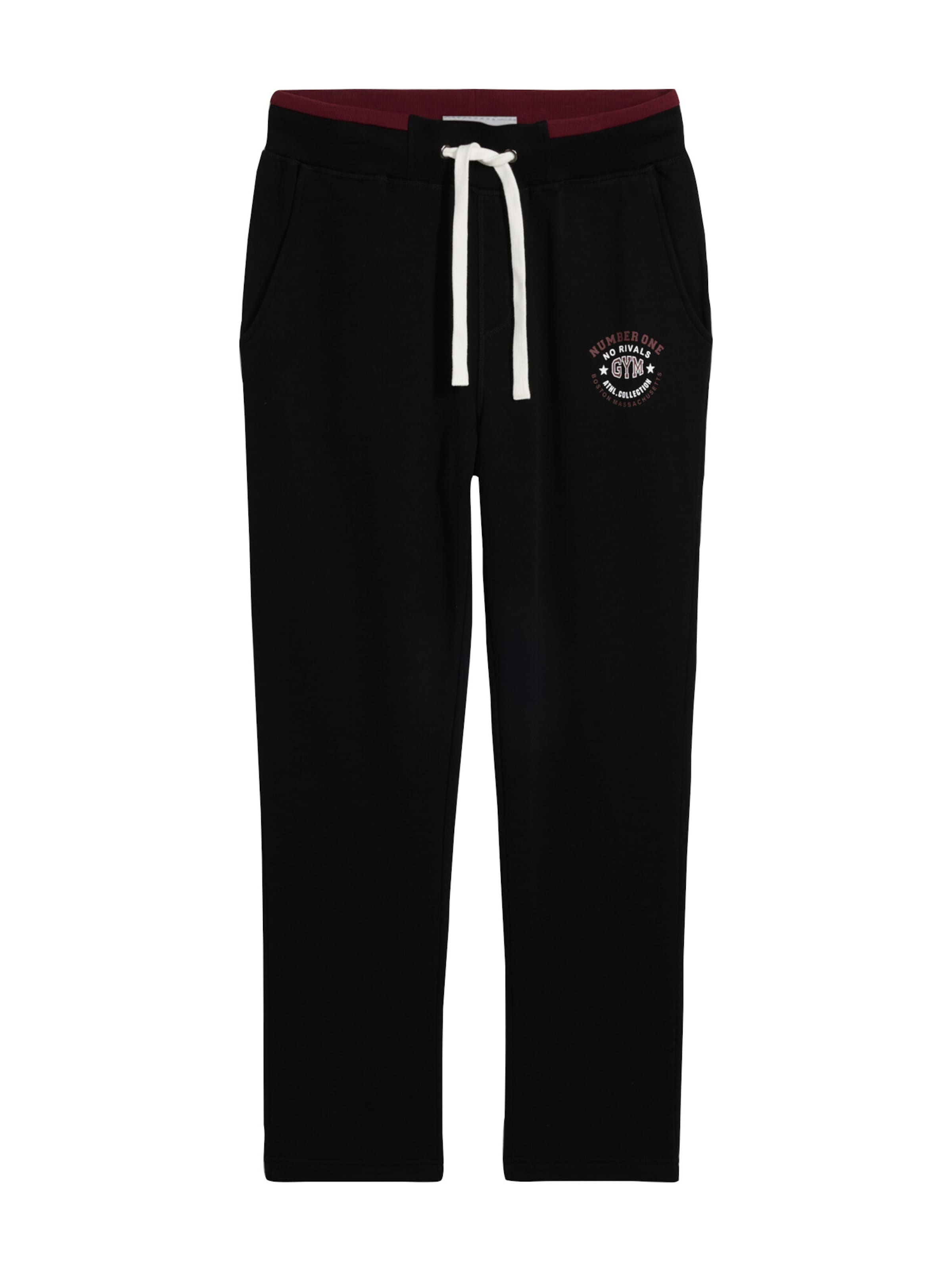bonprix Regular Hose in Schwarz: Vorderseite