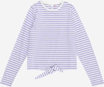 Vero Moda Girl Camisola 'Sille Alma' em roxo claro / offwhite, Vista do produto