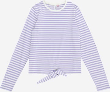 T-Shirt 'Sille Alma' Vero Moda Girl en violet : devant