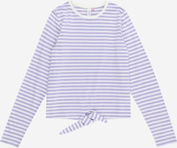 T-Shirt 'VMSille Alma' Vero Moda Girl en violet : devant