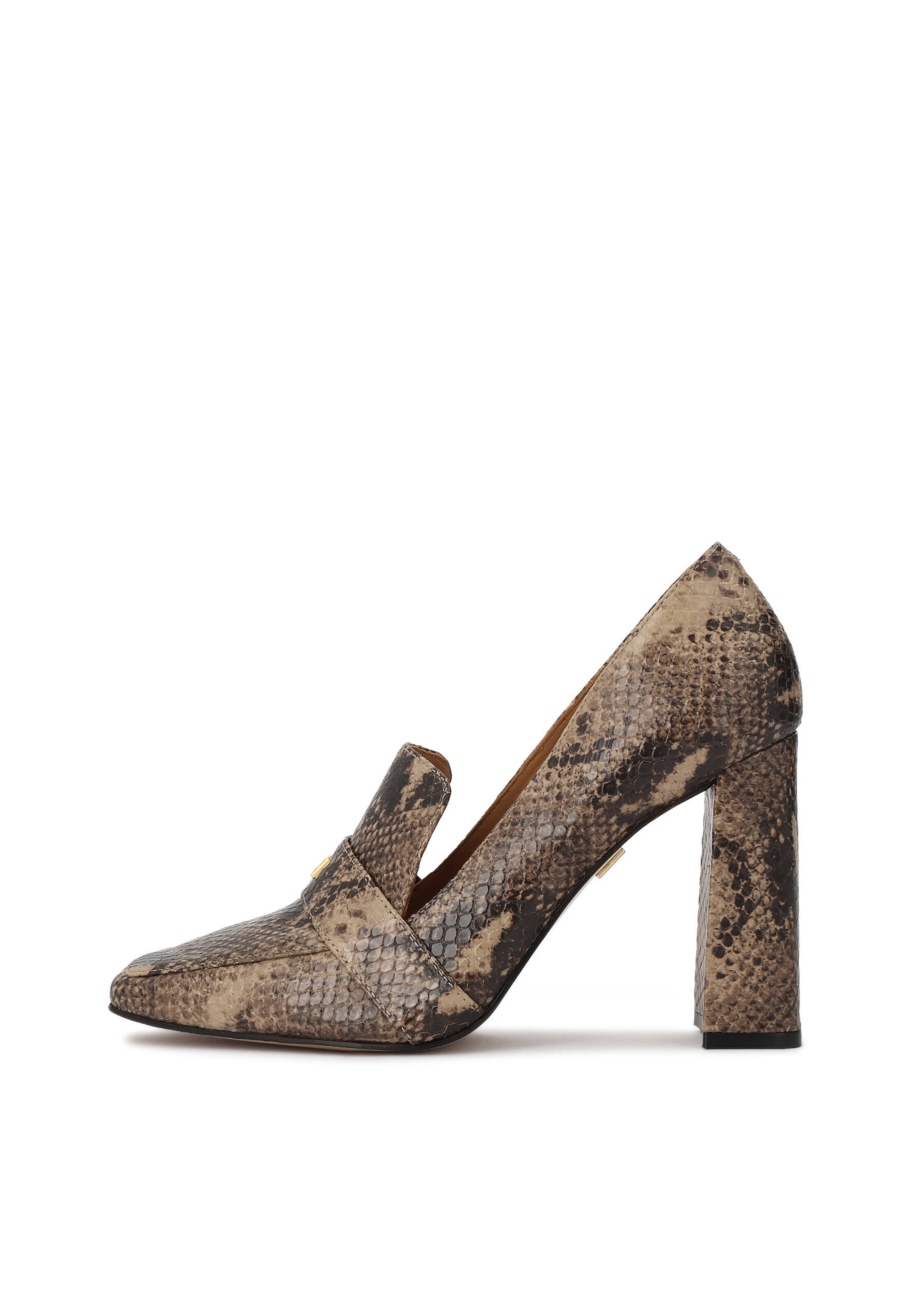 Kazar Pumps in Beige: voorkant