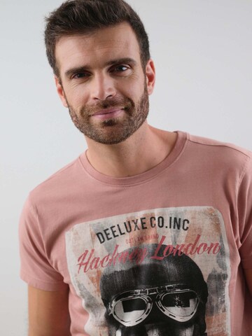 T-Shirt 'Clem' Deeluxe en rose