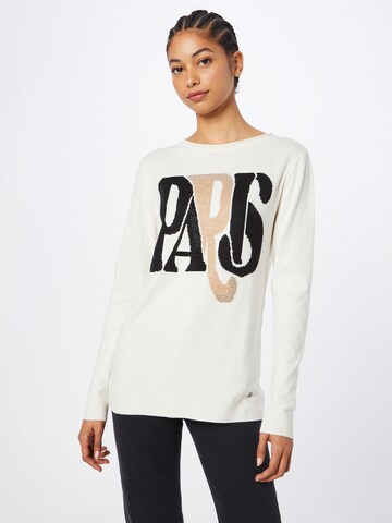 Key Largo Pullover 'Lyon' i hvid: forside