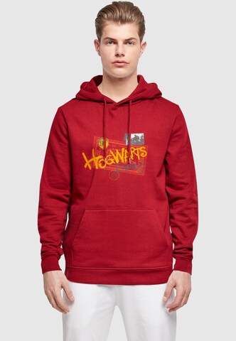 ABSOLUTE CULT Sweatshirt 'Harry Potter - Hogwarts Express Ticket' in Rot: Vorderseite