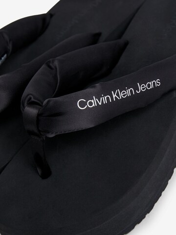 Sandales Calvin Klein Jeans en noir