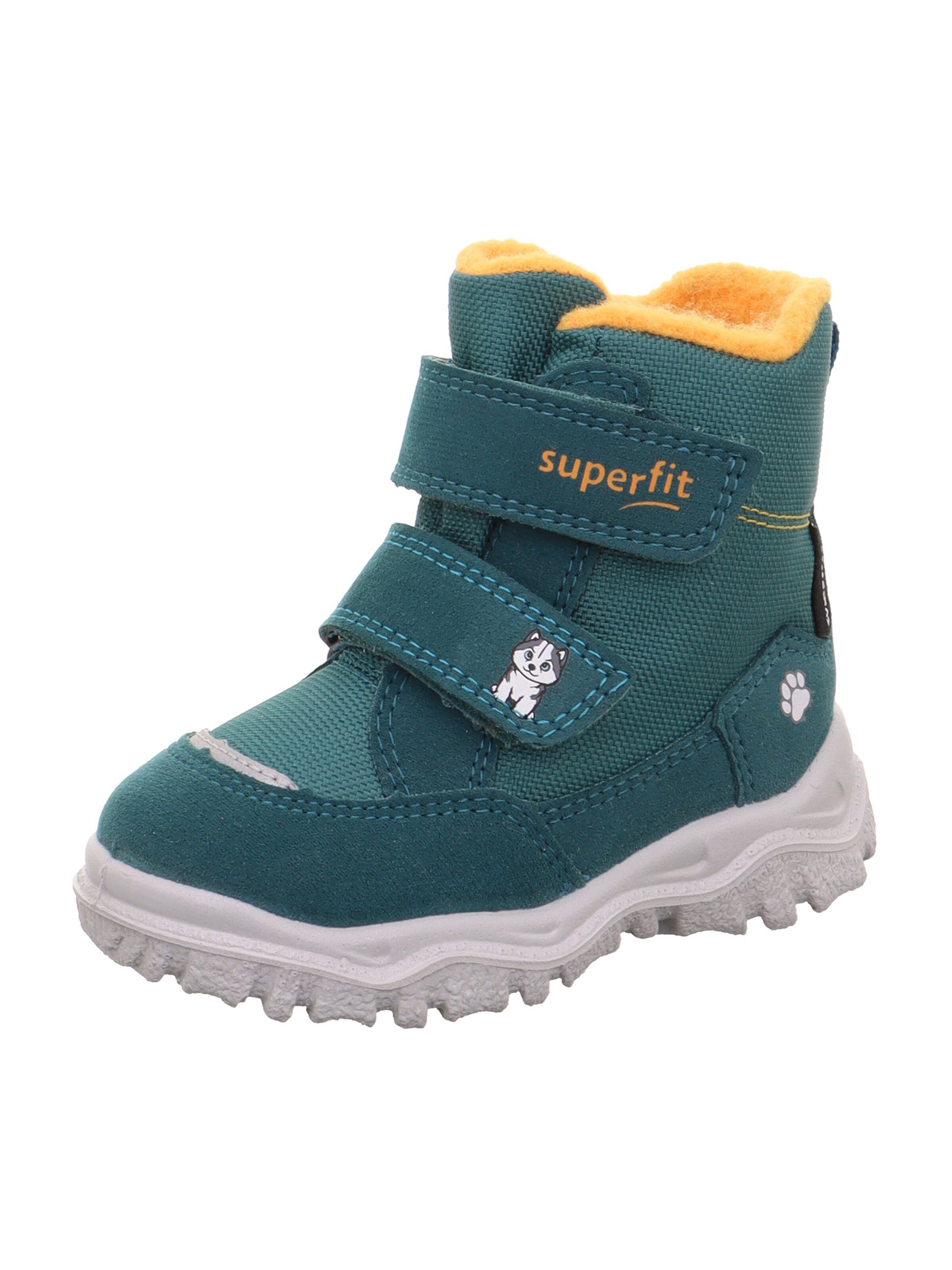 SUPERFIT Snehule 'HUSKY1' - Zelená: predná strana