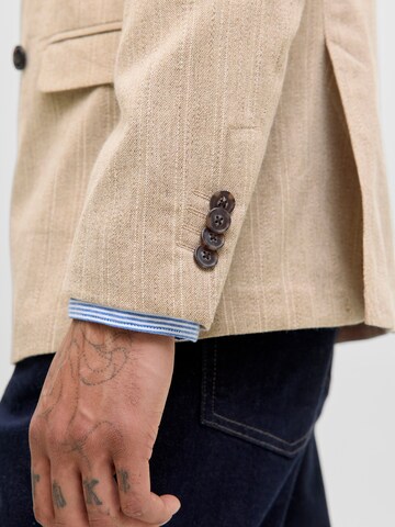 Coupe slim Veste de costume 'JPRLuis' JACK & JONES en beige