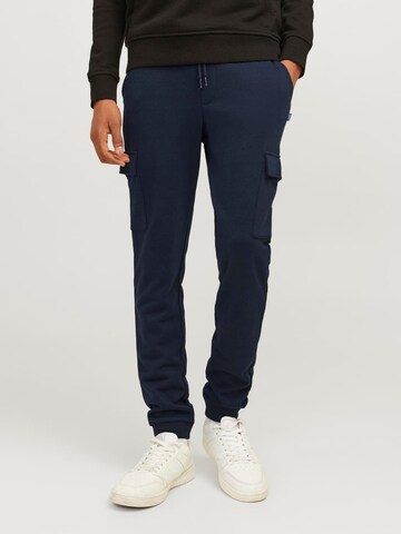 Effilé Pantalon 'JPSTGordon JJBradley' Jack & Jones Junior en bleu : devant