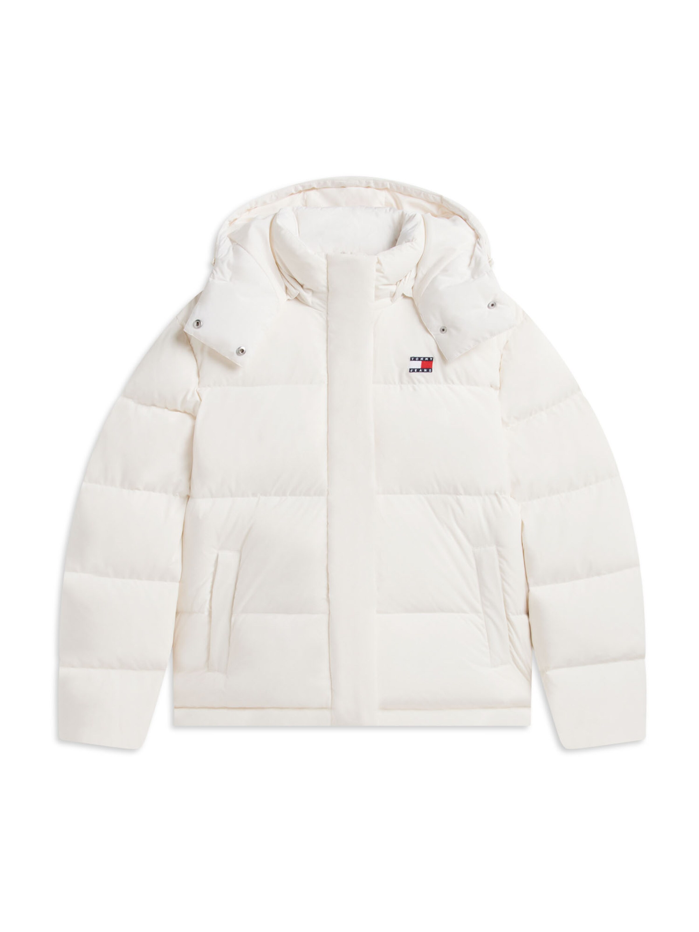 Tommy Jeans Zimná bunda 'ALASKA' - Biela: predná strana