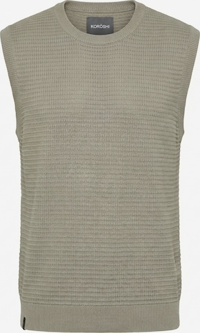 KOROSHI Neulepaita värissä vihreä: etupuoli