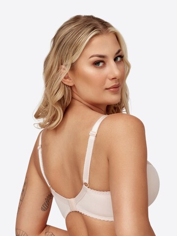 Azal T-shirt Bra 'Anita' in Beige