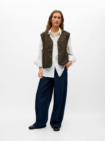OBJECT Vest i brun