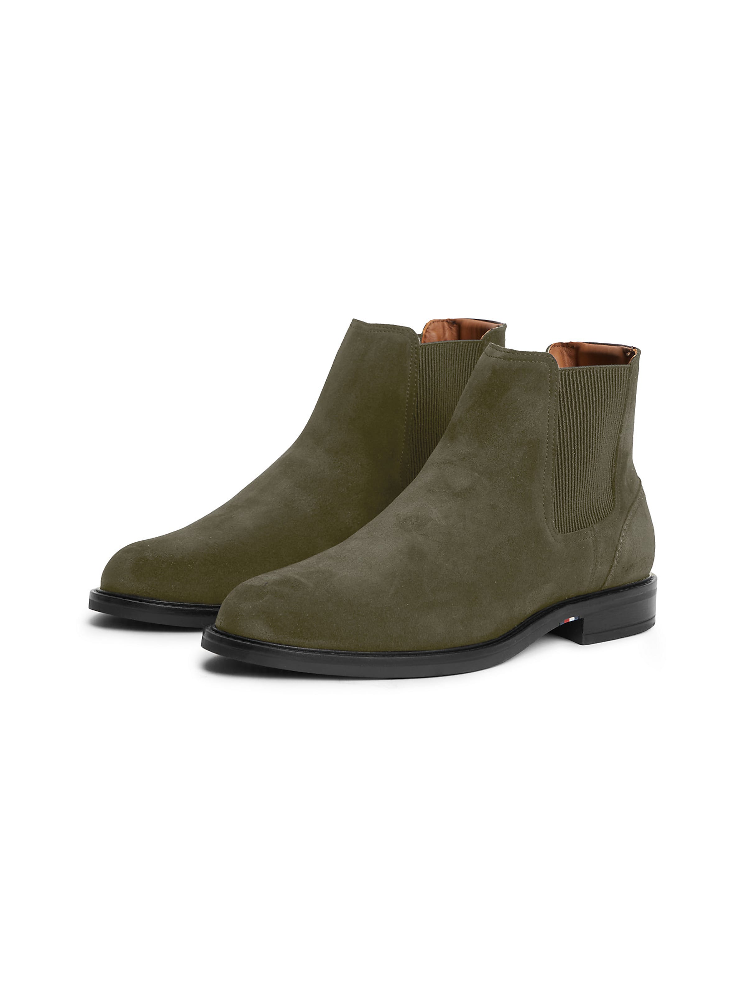TOMMY HILFIGER Chelsea boots in Groen