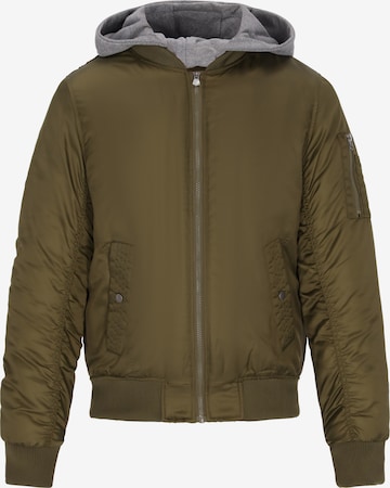 MO Winterjas in Groen: voorkant