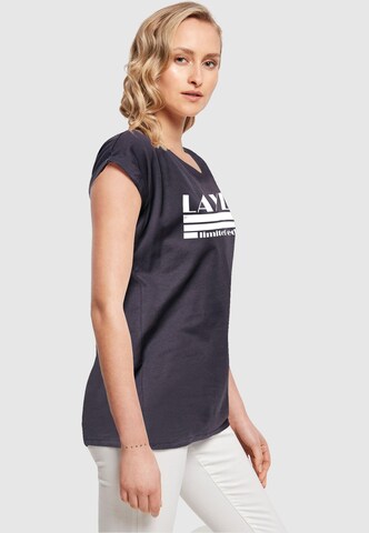 T-shirt 'Layla - Limited Edition X' Merchcode en bleu
