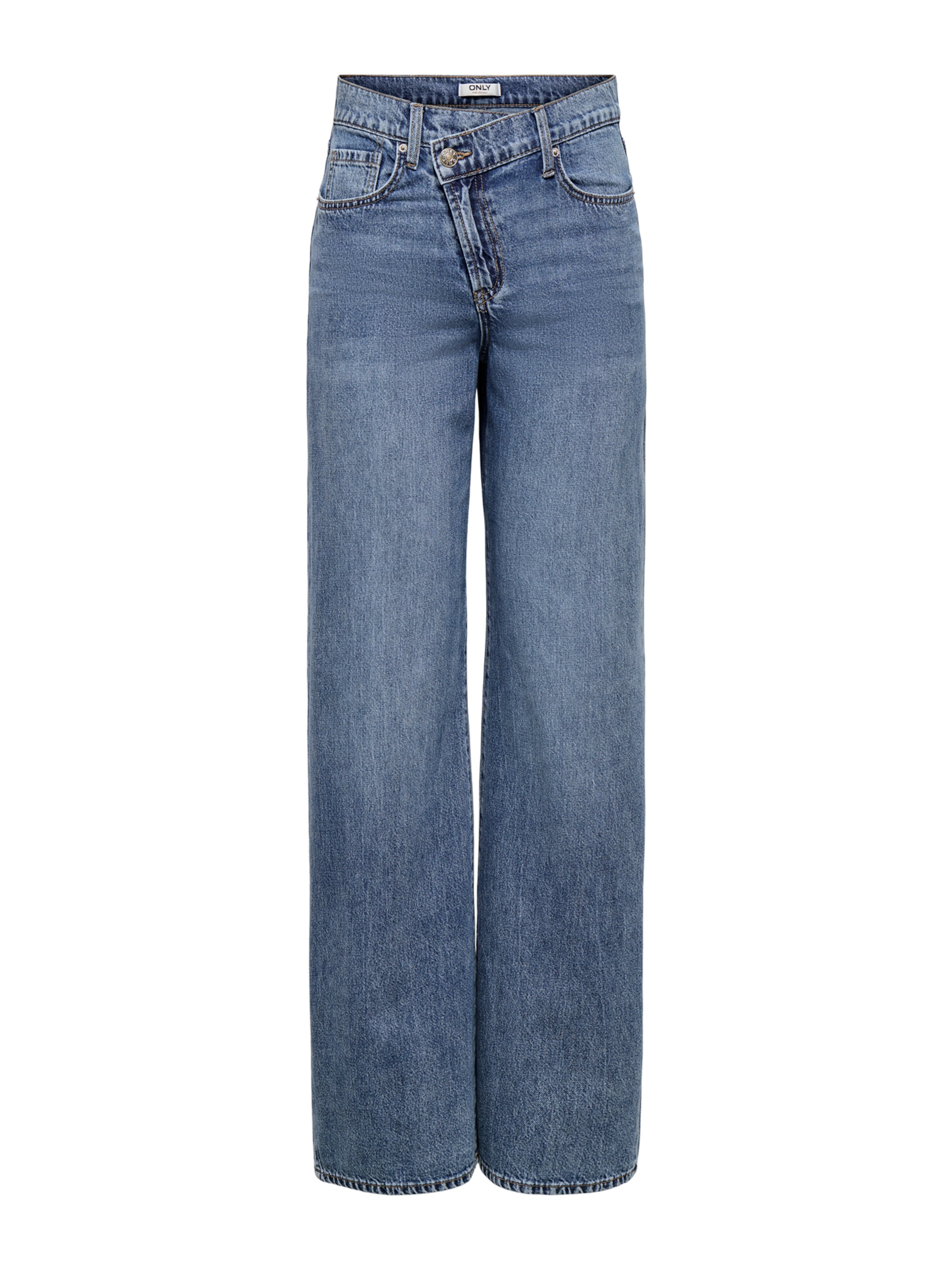 ONLY Wide leg Jeans 'ONLHOPE' in Blauw: voorkant