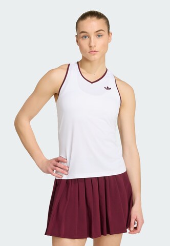 ADIDAS PERFORMANCE Sporttopp 'Classics' i vit: framsida