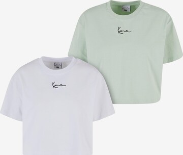 Karl Kani - Camisa em verde: frente